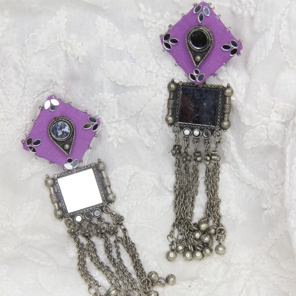 Lavender Mirror Shoulder dusters